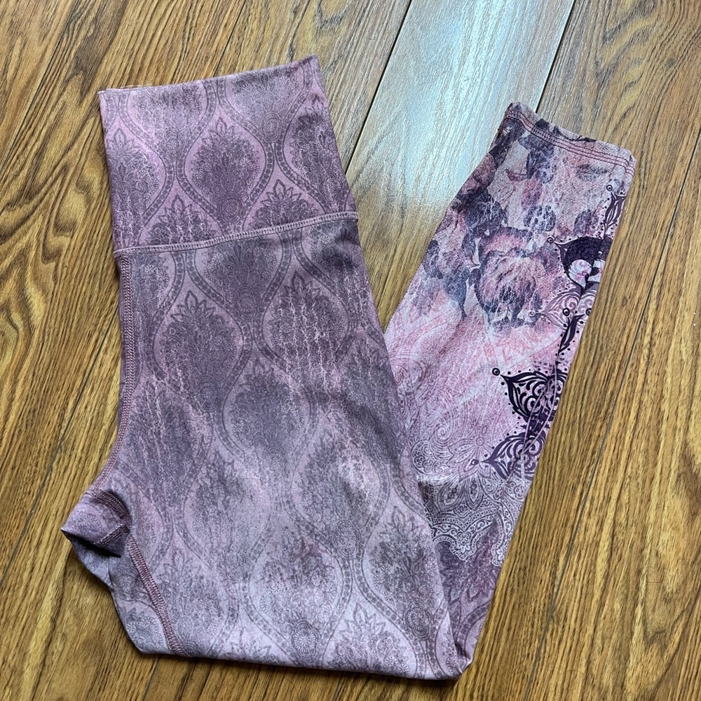 Pink Capri Leggings